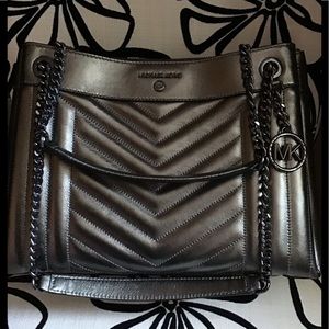 MICHAEL Kors Susan Metallic Shoulder Bag